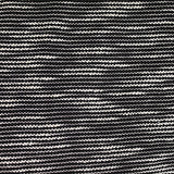 White Horizontal-Stripe Chunky Knit, Poly-Cotton — texture