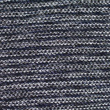 Dark Blue Marl Chunky Knit, Viscose-Poly
