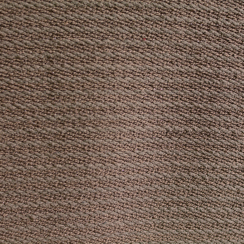 Cotton Polyester Chunky Knit Fabric, 398 gsm, 170 cm — Orange
