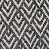 Black Geometric Jacquard, Polyester — texture