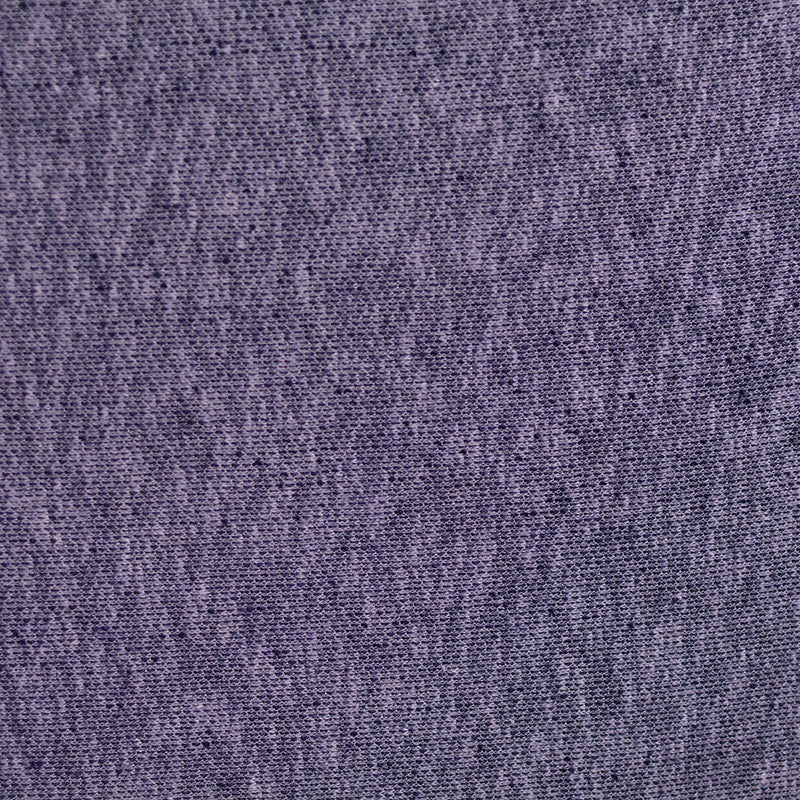 Purple Marl Chunky Knit, Viscose-Poly, 192 gsm
