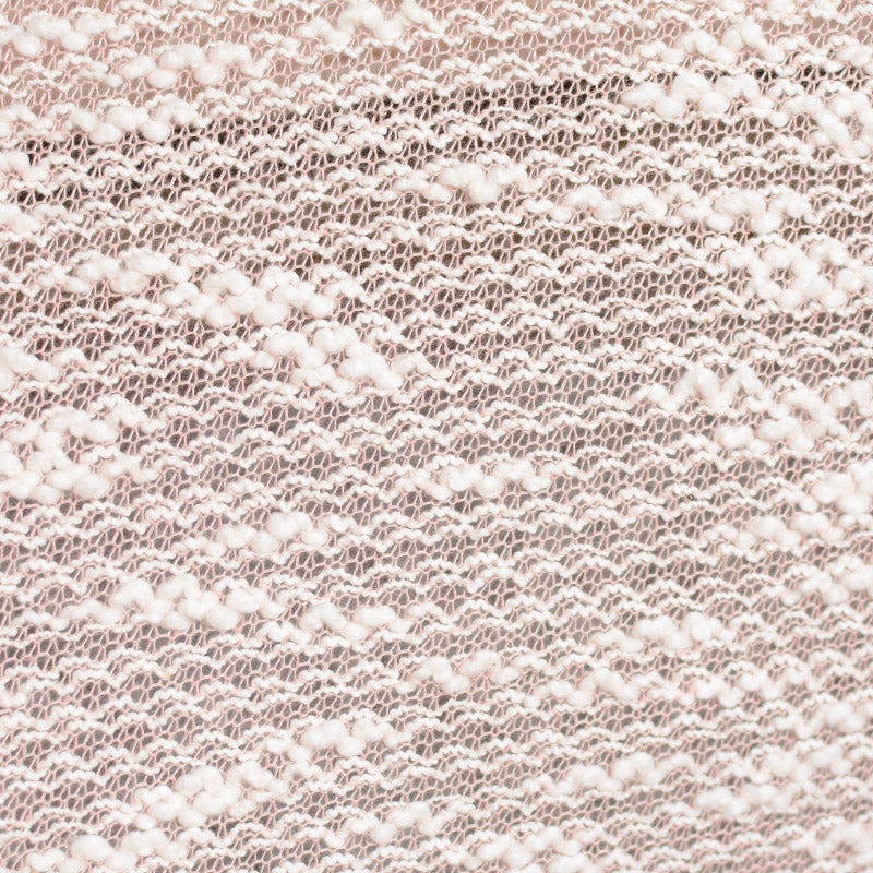 Polyester Cotton Blend French Terry Fabric, 207 gsm, 158 cm — Pink