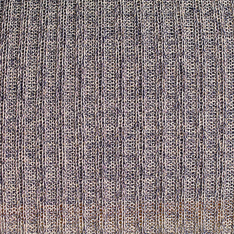 Striped Polyester Cotton Blend Rib Knit Fabric, 132 gsm, 152 cm — Purple