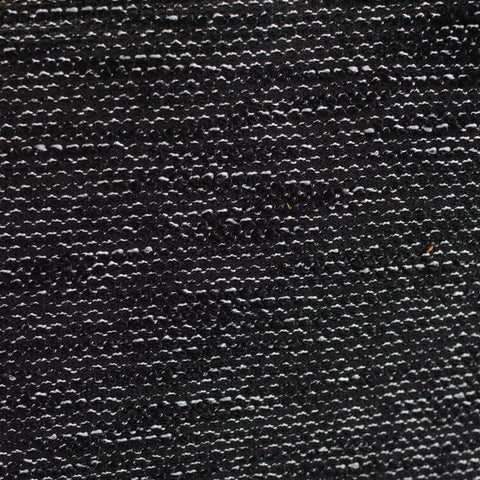 Black Marl Chunky Knit, Viscose-Poly, 267 gsm