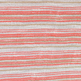 White Horizontal-Stripe Chunky Knit, Metallic