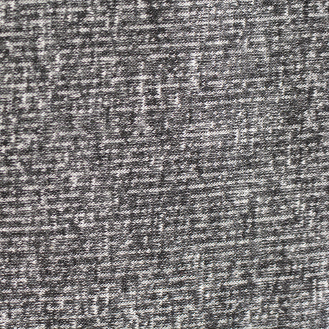 Dark Grey Marl French Terry, Cotton-Poly, 223 gsm