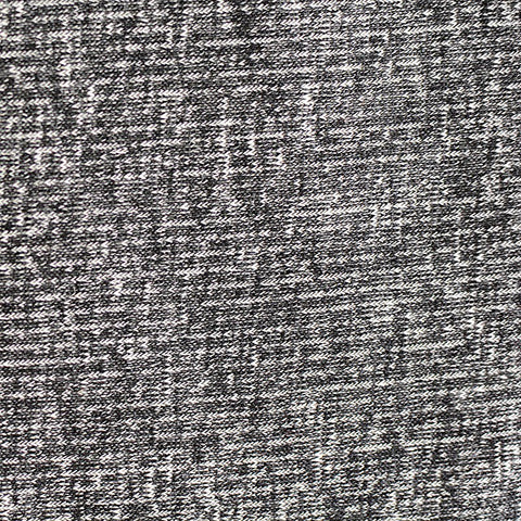 Dark Grey Marl French Terry, Cotton-Poly, 223 gsm
