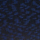 Black Heathered-Marl Rib Knit, Poly-Cotton