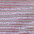 Marled Grey Horizontal-Stripe Chunky Knit, Polyester, 138 gsm