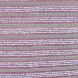 Marled Grey Horizontal-Stripe Chunky Knit, Polyester