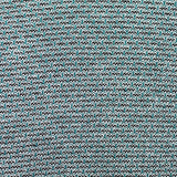 Teal Chevron Jacquard, Viscose-Poly — texture