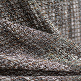 Brown Marl Chunky Knit, Viscose-Acrylic — texture