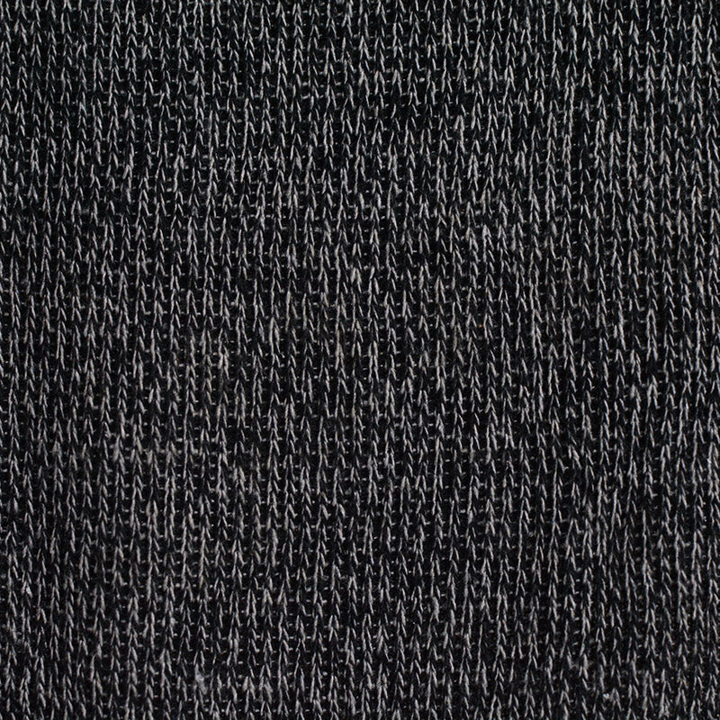 Black Marl Chunky Knit, Polyester, 35 gsm