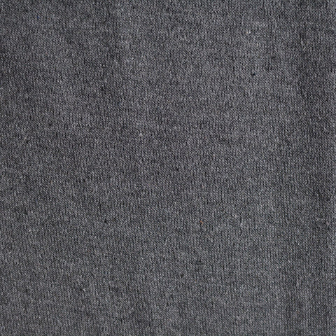 Grey Marl Interlock Knit, Poly-Cotton, 490 gsm