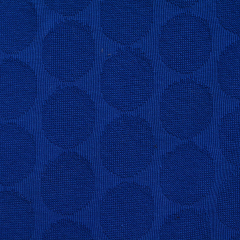 Blue Tone-on-Tone Interlock Knit, Spandex