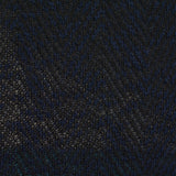 Dark Blue Chevron Chunky Knit, Cotton-Poly