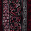 Printed Viscose Stretch Jersey Knit Fabric, 180 gsm, 160 cm — Black