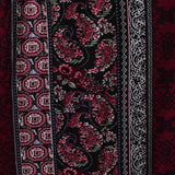 Printed Viscose Stretch Jersey Knit Fabric, 180 gsm, 160 cm — Black