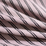 Black Stripe Knit, Poly-Viscose