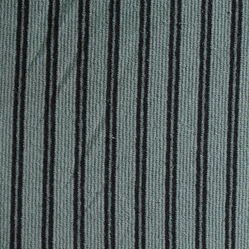 Dark Grey Vertical-Stripe Knit, Poly-Viscose