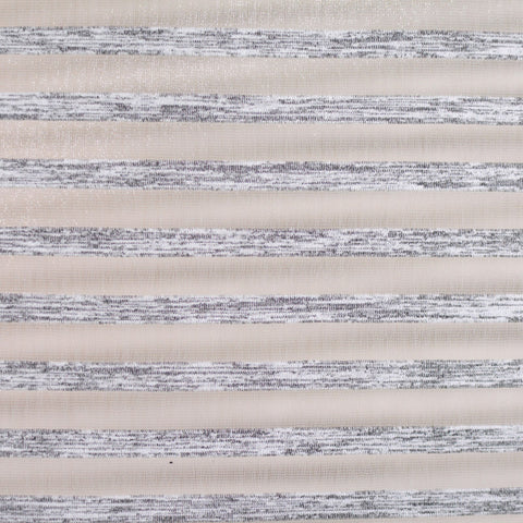 Light Beige Marl Jacquard, Polyester, 220 gsm