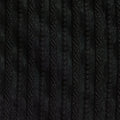 Black Tone-on-Tone Jacquard, Polyester, 220 gsm, 160 cm