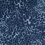 Blue Leopard Knit, Polyester