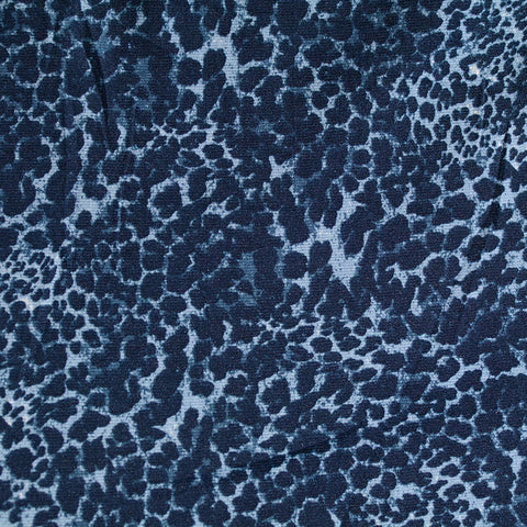 Blue Leopard Knit, Polyester