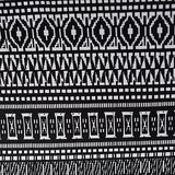 Black Geometric Knit, Polyester — texture
