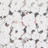 White Floral Lace, Nylon-Cotton