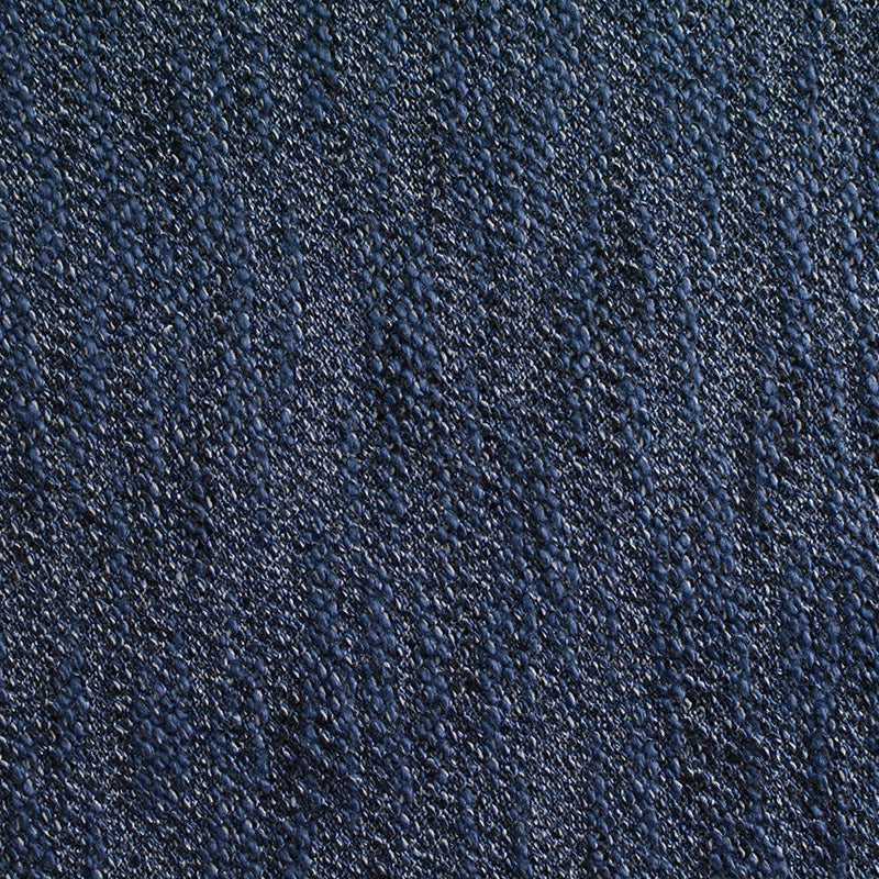 Navy Marl French Terry, Cotton-Poly, 280 gsm