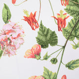 Pink Flowers Scuba Knit, Polyester