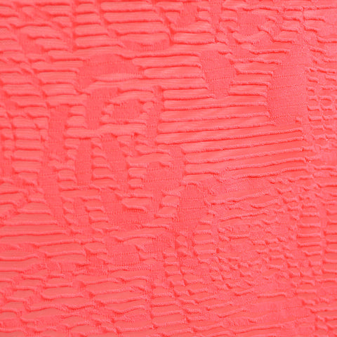 Coral Tone-on-Tone Jacquard, Polyester