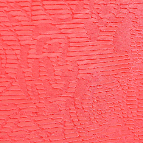 Coral Tone-on-Tone Jacquard, Polyester