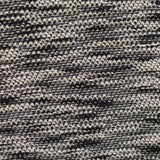 Black Heathered-Marl Chunky Knit, Cotton-Viscose