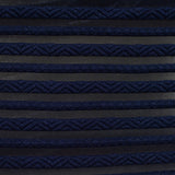 Jacquard Polyester Stretch Knit Fabric, 250 gsm, 160 cm — Navy