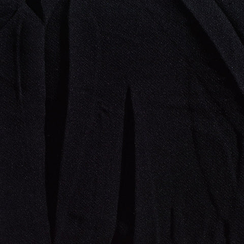 Polyester Stretch Knit Fabric, 180 gsm, 155 cm — Black, ref EF-6364