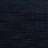 Striped Polyester Viscose Stretch Knit Fabric, 310 gsm, 160 cm — Navy