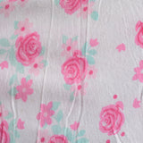 Pink Roses Chunky Knit, Polyester