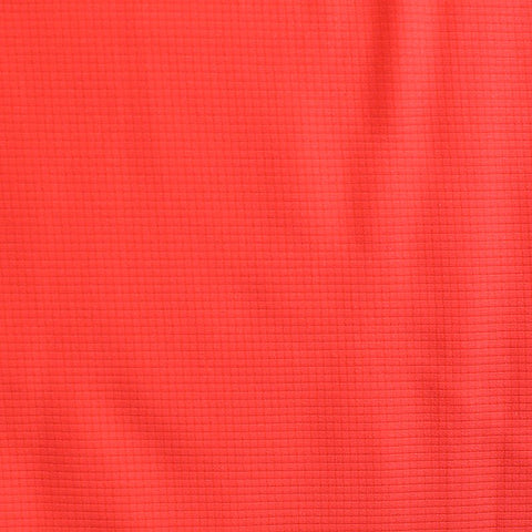 Jacquard Nylon Polyester Chunky Knit Fabric, 112 gsm, 150 cm — Red