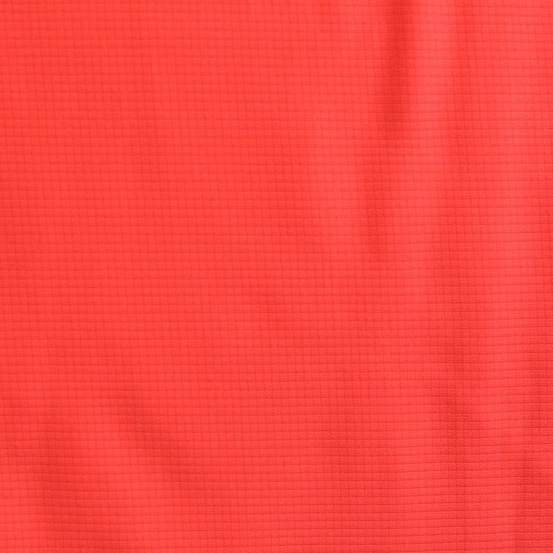 Jacquard Nylon Polyester Chunky Knit Fabric, 112 gsm, 150 cm — Red