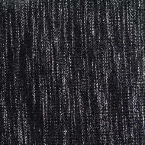 Black Marl Rib Knit, 259 gsm