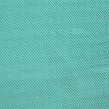 Teal Diagonal-Chevron Chunky Knit, Polyester — texture
