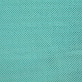 Teal Diagonal-Chevron Chunky Knit, Polyester