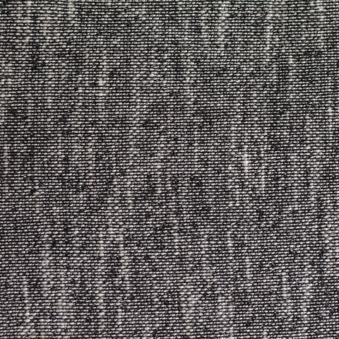 Black Marl Chunky Knit, Poly-Cotton, 220 gsm