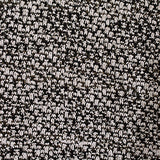 Black Marl Chunky Knit, Polyester — texture
