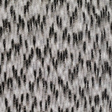 Black Dashes Chunky Knit, Polyester — texture