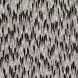 Black Dashes Chunky Knit, Polyester