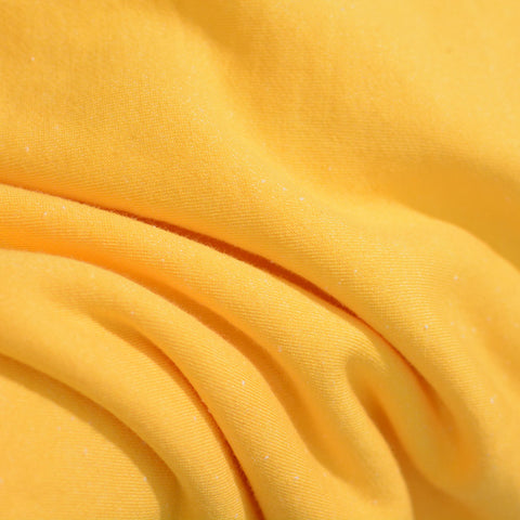 Cotton Polyester French Terry Fabric, 285 gsm, 160 cm — Orange