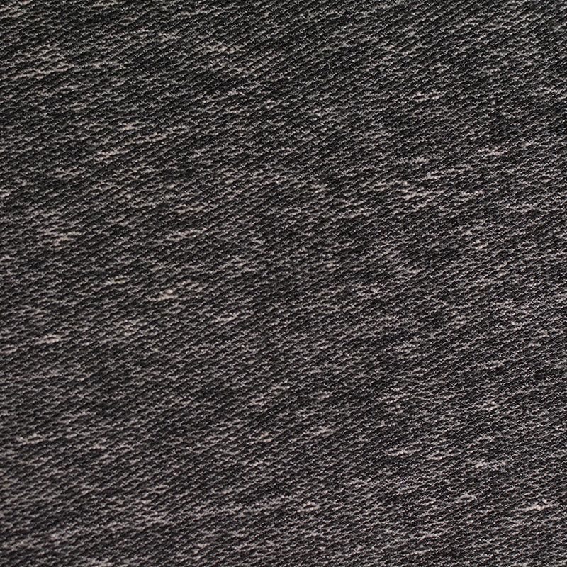 Dark Grey Marl French Terry, Poly-Cotton, 178 gsm